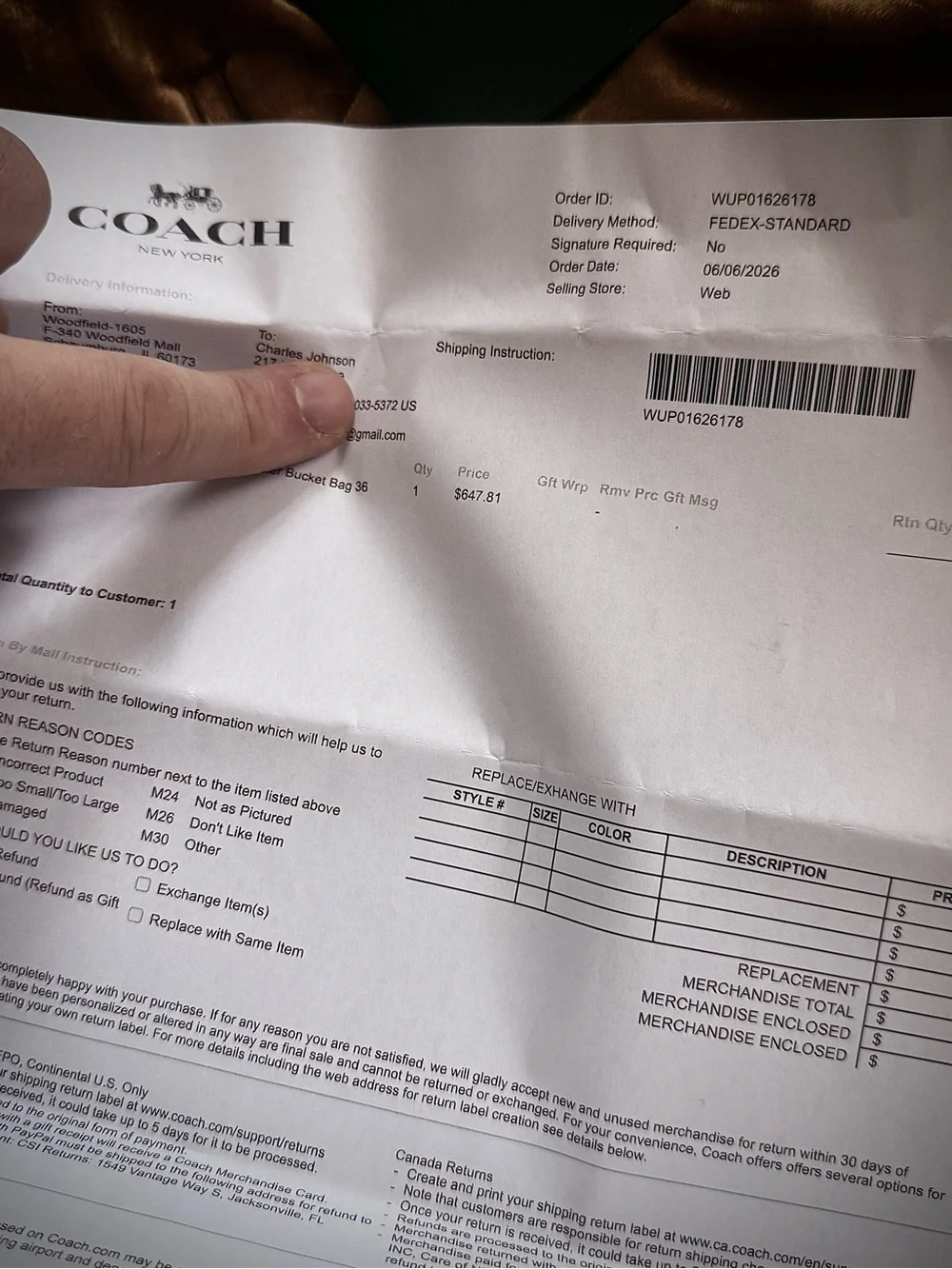 Coach Black Bleecker bucket Bag